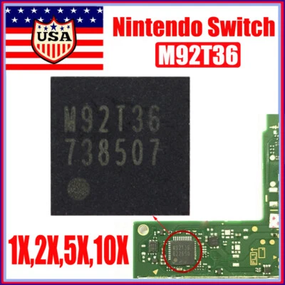 Lot OEM Power Charger Control M92T36 IC Chip Motherboard For Nintendo Switch NS