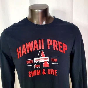 The Nike Tee Dri-Fit Schwarz Langarmshirt Herren Gr. M Hawaii Prep Swim & Dive - Bild 1 von 7