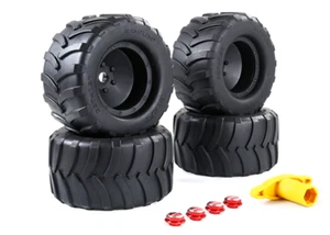 Fischgrät Reifensatz 220*120 für 1/5 HPI Traxxas MAX-X LT RV KM 5B rc Autoteile - Bild 1 von 4