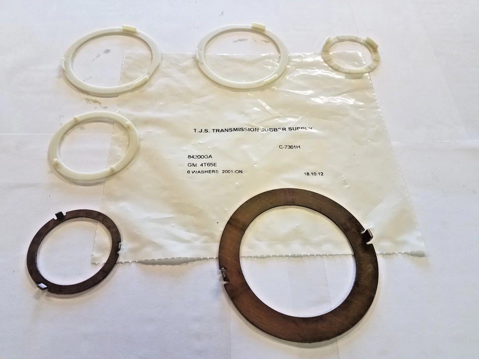 . Kit de lavadora de empuje de transmisión 4T65E 2001-ON Foto 1 de 1