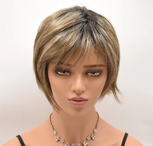 DELANEY Wig by ENVY, Honey Breeze, *CLEARANCE!* Mono Top & Lace Front - Picture 1 of 11
