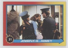1989 Topps Back to the Future Part II Jennifer isHome?! #31 zg6
