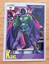 MARVEL 1991 SUPER HEROS & VILLAINS CARD 81 KANG