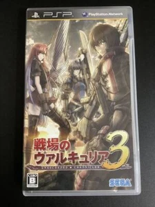 Valkyria Chronicles 3 PSP Sony PlayStation Portable SEGA RPG with Case Japan 38 - Picture 1 of 3