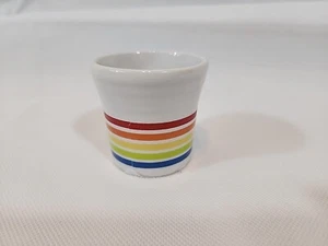 Fiestaware Signature Stripe Shot Glass Fiesta Rainbow 2 oz Outlet Exclusive NWT - Picture 1 of 11