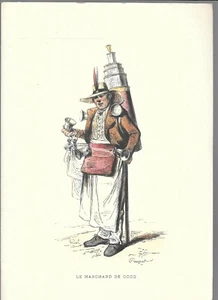 Vintage Airline Menu AIR FRANCE CONCORDE 12/84 Paris NY Le Marchand de Coco - Picture 1 of 3