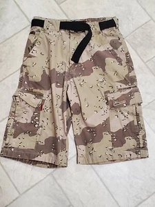 Cargo Camouflage Shorts 29 x 13 braun Chocolate Chip Desert Storm Gürtel Wearfirst WF1 - Bild 1 von 12