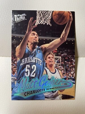 1996-97 Fleer Ultra Basketball Matt Geiger #13 - Image 1 of 2