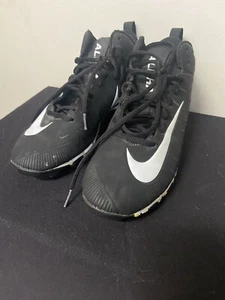 Nike Mens Alpha Menace Shark 878122-011 Blk Football Cleats Sz 6.5 N/WOB - Picture 1 of 11