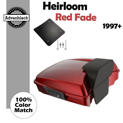 Heirloom Red Fade Razor Tour Pak Pack Fits 1997+ Harley Street Road King Glide - Image 1 of 4