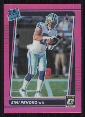 2021 Donruss Optic Pink #242 Simi Fehoko RR - Image 1 of 2