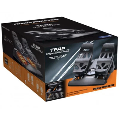 BRAND NEW Thrustmaster Flight Rudder Pedals TFRP wheel brake for dcs 2020 xplane - Image 1 of 4