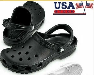 Crocs Classic Clog Unisex Slip On Women/Men Light Water-Friendly Sandal - Picture 1 of 7
