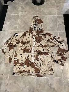 AAPE By A Bathing Ape BAPE Bape Sta Desert Camo Windbreaker Jacket SZ M RARE - Picture 1 of 13