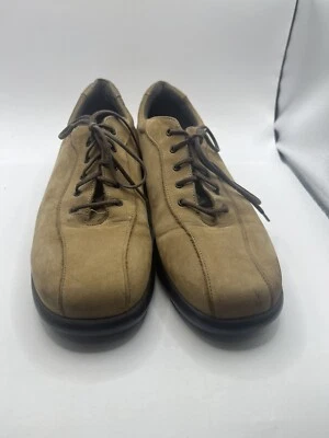 MUNRO American Women Shoes Comfort Walking Suede Beige Size 7.5 N Lace Up - Image 1 of 4
