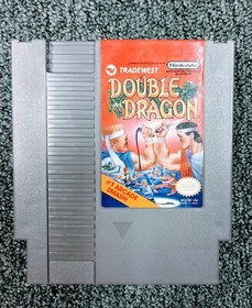 Double Dragon (Nintendo Entertainment System, 1988) NES, TESTED!