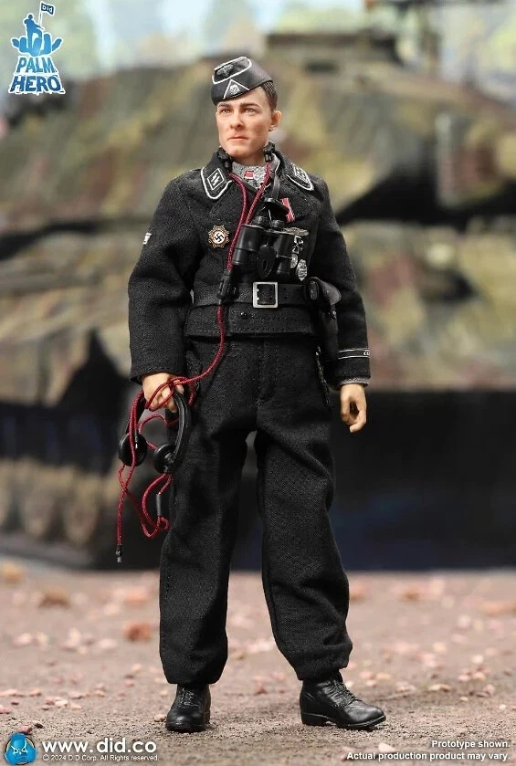 Joachim Peiper, Ufficiale Panzer, Germania, 2ª Guerra Mondiale, 1:12 Did - Immagine 1 di 4