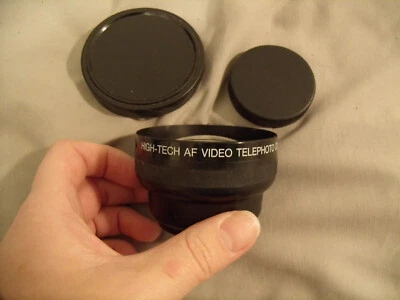 Convertidor teleobjetivo de video AF de alta tecnología 2,0 x tornillo de 49 mm (MPL) Foto 1 de 4