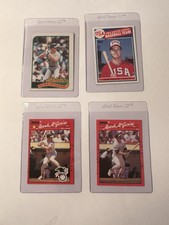 1985 Topps - #401 Mark McGwire - Plus 3 Other Cards