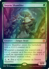 Swarm Shambler, FOIL, Zendikar Rising, MTG, M/NM