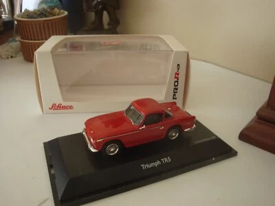 SCHUCO PRO.R43 - 450887300- TRIUMPH TR5 cabriolet avec hardtop rouge 1967 - Photo 1/2