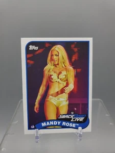 2018 Topps WWE Raw #46 Mandy Rose Card - Picture 1 of 2