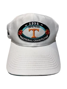 Vintage Tennessee Volunteers HERREN MÜTZE KAPPE weiß Druckknopflasche 1998 Tostitos Fiesta Schüssel - Bild 1 von 7