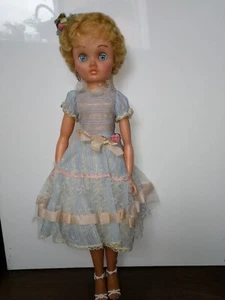 Roddy Style 25 inch Vintage 1950s 1960 doll dressed strümpfe schuhe kleid boxed - Bild 1 von 24