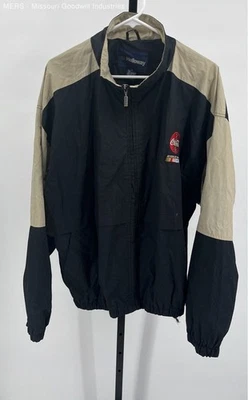 Holloway Men's Black Beige Colorblock XL Jacket Nylon Sportswear Outerwear - Image 1 of 4