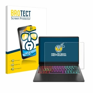 Display Schutz Folie für HP Omen Transcend 14 Zubehör Transparent - Bild 1 von 7