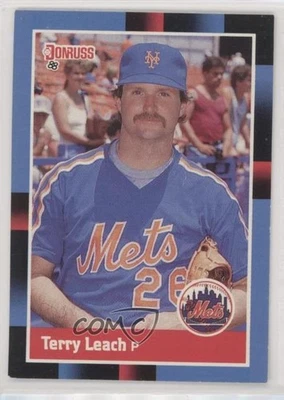 1988 Donruss Terry Leach (Five Lines of Text on Back) #603 - Image 1 of 2