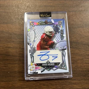 2024 Wild Card 5 Card Draw Xavier Weaver Auto 3/3 5CDMA-XW - Bild 1 von 2