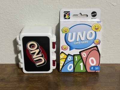 Mattel UNO Retro Classic Version Family Card Game #5 of 5 in Series W/ Case - Image 1 of 4