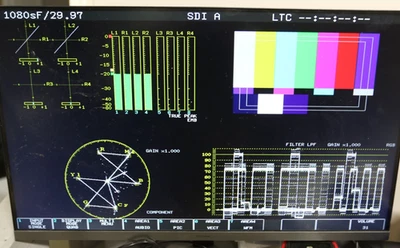 Leader LV 7380 Multi-Screen Dual HD/SD-SDI Rasterizer - Image 1 of 4