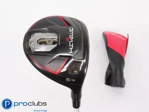 TaylorMade Stealth2 PLUS 18* 5 Wood w/ HC - Atmos Black Tour Spec X-Flex 459530 - Picture 1 of 4