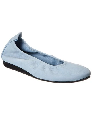 Женские замшевые туфли на плоской подошве Arche Laius синие 39 - Изображение 1 из 4