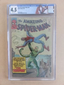 Amazing Spider-Man #20 CGC 4.5 Origin & 1st app. Scorpion (Mac Gargan) - Picture 1 of 5