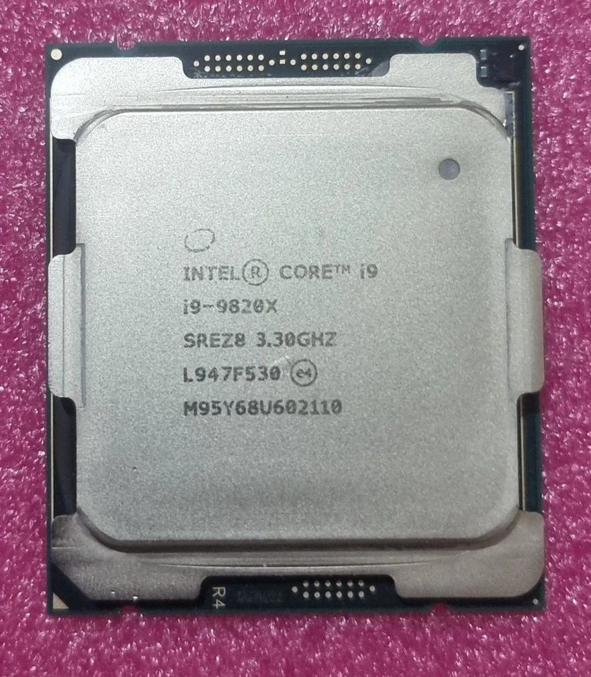 Intel Core i9-9820X 3.3 GHz 10-Core Processor CPU SREZ8 Desktop Pc - Image 1 of 1