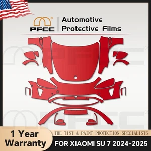 For Xiaomi MI SU7 PRO Series PreCut Paint Protection Film Gloss Clear Bra (PPF) - Picture 1 of 20