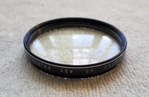 Vintage Asahi Pentax 49mm UV Ghostless Filter VGC  MYREF M12 refCP - Picture 1 of 1