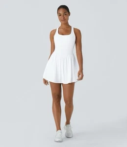 HALARA Breezeful Backless Corset Quick Dry Flowy Pickleball Active Dress Size S - Bild 1 von 6