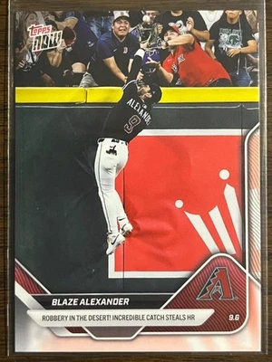 2025 Topps Now MLB #670 Blaze Alexander Arizona Diamondbacks - Image 1 of 2