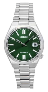 Citizen Tsuyosa Edelstahl Grünes Zifferblatt Automatik NJ0200-50X Unisex-Uhr - Picture 1 of 4