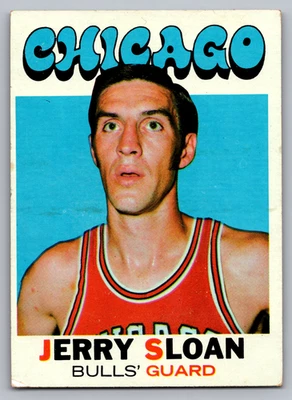 1971-72 TOPPS #87 JERRY SLOAN BULLS - Image 1 of 3