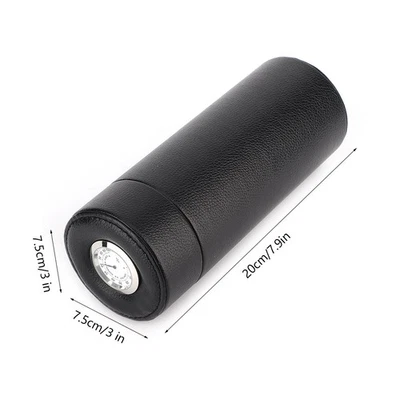 Mini Portable PU Leather Cigar Humidor For 6 Cigars For Home And Travel - Bild 1 von 4