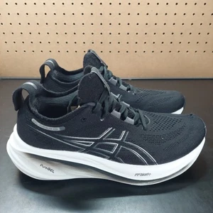 Asics Gel-Nimbus 26 Shoes Womens Size 8.5 Black Sneakers Running Athletic - Picture 1 of 6
