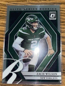 2021 Donruss Optic Zach Wilson Elite Series Rookies Rookie RC #ESR-2 Jets - Bild 1 von 2