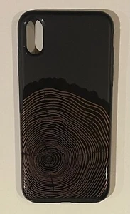 Otterbox Symmetry Series Case For Apple iPhone XS Max Wood You Rather Black - Picture 1 of 2