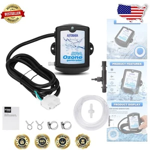 Kit Generatore di Ozono Compatto 50mg/h - Facile Installazione per Spa e Piscine a Tuffo Freddo - Foto 1 di 9