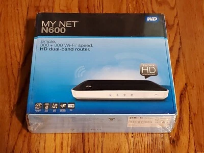 WD My Net N600 HD Dual Band Router Wireless N WiFi Router Accelerate HD - Image 1 of 4